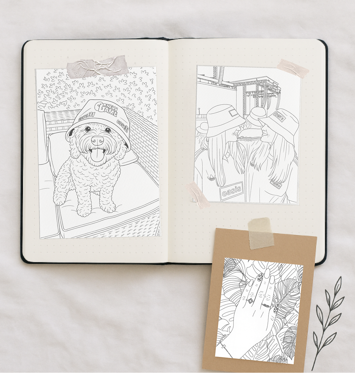 Personalized Coloring Book