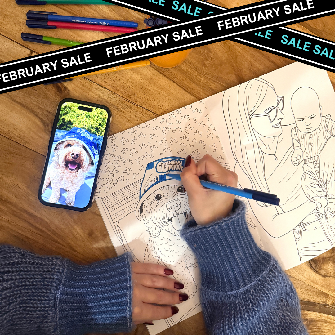 Personalised Coloring Book