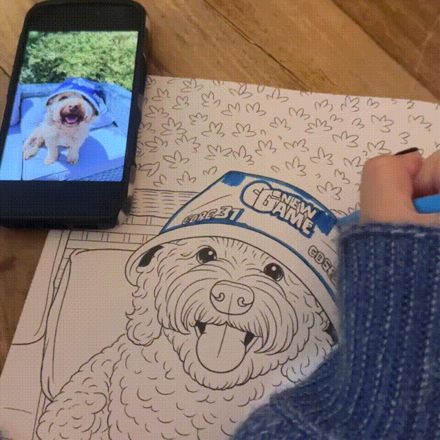 Personalised Coloring Book